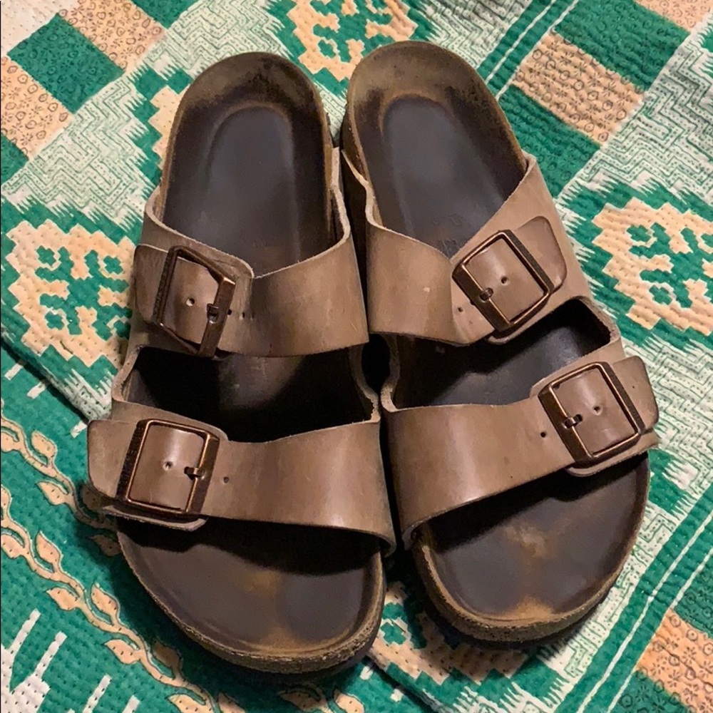 soft footbed Birkenstocks